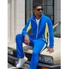 image:imageCOOFANDY Mens Tracksuits 2 Piece Jogging Athletic Sweatsuits Full Zip Sport Jackets And Pants Casual Set OutfitRoyal Bluegreen