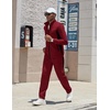 image:imageCOOFANDY Mens Tracksuits 2 Piece Jogging Athletic Sweatsuits Full Zip Sport Jackets And Pants Casual Set OutfitWine Redblack