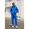 image:imageCOOFANDY Mens Tracksuits Casual Sweatsuit 2 Piece Full Zip Athletic Jogging Suit Sets Sport Sweat SuitBlue