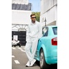 image:imageCOOFANDY Mens Tracksuits Casual Sweatsuit 2 Piece Full Zip Athletic Jogging Suit Sets Sport Sweat SuitWhite
