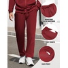 image:imageCOOFANDY Mens Tracksuits Casual Sweatsuit 2 Piece Full Zip Athletic Jogging Suit Sets Sport Sweat SuitWine Red