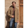 image:imageCOOFANDY Mens Trench Coat Notched Collar Single Breasted Peacoat Winter Overcoat With PocketsCamel