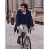 image:imageCOOFANDY Mens Trench Coat Notched Collar Single Breasted Peacoat Winter Overcoat With PocketsDark Blue
