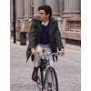 image:imageCOOFANDY Mens Trench Coat Notched Collar Single Breasted Peacoat Winter Overcoat With PocketsDark Grey
