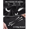 image:imageCOOFANDY Mens Workout Gym Tank Tops Quick Dry Muscle Sleeveless Shirts UPF 50 Running Summer Beach Athletic Swim ShirtBlack