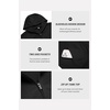 image:imageCOOFANDY Mens Workout Hooded Tank Tops 2 Pack Zip Up Sleeveless Gym Shirts Muscle Cut Off T Shirt Bodybuilding HoodiesLight GreyBlack2pcs