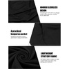 image:imageCOOFANDY Mens Workout Hooded Tank Tops Bodybuilding Muscle Cut Off T Shirt Sleeveless Gym HoodiesBlack