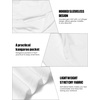 image:imageCOOFANDY Mens Workout Hooded Tank Tops Bodybuilding Muscle Cut Off T Shirt Sleeveless Gym HoodiesWhite