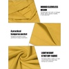 image:imageCOOFANDY Mens Workout Hooded Tank Tops Bodybuilding Muscle Cut Off T Shirt Sleeveless Gym HoodiesYellow