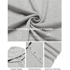 image:imageCOOFANDY Mens Workout Hooded Tank Tops Sleeveless Gym Hoodies Cotton Muscle Cut Off Shirt Bodybuilding Henley ShirtsLight Grey