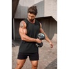 image:imageCOOFANDY Mens Workout Tank Top 2 Pack Casual Soft Sleeveless Gym Muscle Shirts Bodybuilding TeeBlack