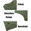 image:imageCOOFANDY Mens Workout Tank Top 2 Pack Casual Soft Sleeveless Gym Muscle Shirts Bodybuilding TeeBlackarmy Green