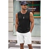 image:imageCOOFANDY Mens Workout Tank Top 2 Pack Casual Soft Sleeveless Gym Muscle Shirts Bodybuilding TeeBlackblue