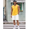 image:imageCOOFANDY Mens Workout Tank Top 2 Pack Casual Soft Sleeveless Gym Muscle Shirts Bodybuilding TeeYellowblue
