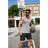 image:imageCOOFANDY Mens Workout Tank Top Ribbed Knit Sleeveless Gym Muscle T Shirts Bodybuilding TeeBlackLight Grey 2 Pcs