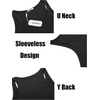image:imageCOOFANDY Mens Workout Tank Top Ribbed Knit Sleeveless Gym Muscle T Shirts Bodybuilding TeeBlackLight Grey 2 Pcs