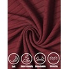image:imageCOOFANDY Mens Workout Tank Top Ribbed Knit Sleeveless Gym Muscle T Shirts Bodybuilding TeeBlackRed 2 Pcs