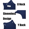 image:imageCOOFANDY Mens Workout Tank Top Ribbed Knit Sleeveless Gym Muscle T Shirts Bodybuilding TeeGreenBlue 2 Pcs