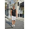 image:imageCOOFANDY Mens Workout Tank Tops Cotton 3 Pack Soft Gym Muscle Shirt Sleeveless Classic T ShirtsBlack1 Pack