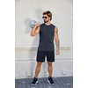 image:imageCOOFANDY Mens Workout Tank Tops Cotton 3 Pack Soft Gym Muscle Shirt Sleeveless Classic T ShirtsBlackNavyMedium Grey