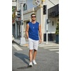 image:imageCOOFANDY Mens Workout Tank Tops Cotton 3 Pack Soft Gym Muscle Shirt Sleeveless Classic T ShirtsBlackRedBlue