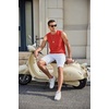 image:imageCOOFANDY Mens Workout Tank Tops Cotton 3 Pack Soft Gym Muscle Shirt Sleeveless Classic T ShirtsBlackRedBlue