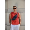image:imageCOOFANDY Mens Workout Tank Tops Cotton 3 Pack Soft Gym Muscle Shirt Sleeveless Classic T ShirtsBlackRedBlue