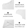 image:imageCOOFANDY Mens Workout Tank Tops Cotton 3 Pack Soft Gym Muscle Shirt Sleeveless Classic T ShirtsBlackWhiteLight Grey