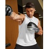 image:imageCOOFANDY Mens Workout Tank Tops Cotton 3 Pack Soft Gym Muscle Shirt Sleeveless Classic T ShirtsWhite1 Pack