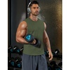 image:imageCOOFANDY Mens Workout Tank Tops Cotton Cut Off Sleeveless Muscle Shirts Gym Athletic Running T ShirtArmy Green