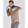 image:imageCOOFANDY Mens Workout Tank Tops Cotton Cut Off Sleeveless Muscle Shirts Gym Athletic Running T ShirtKhaki