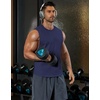 image:imageCOOFANDY Mens Workout Tank Tops Cotton Cut Off Sleeveless Muscle Shirts Gym Athletic Running T ShirtNavy
