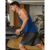 image:imageCOOFANDY Mens Workout Tank Tops Cotton Cut Off Sleeveless Muscle Shirts Gym Athletic Running T ShirtRoyal Blue