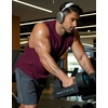 image:imageCOOFANDY Mens Workout Tank Tops Cotton Cut Off Sleeveless Muscle Shirts Gym Athletic Running T ShirtWine Red