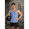 image:imageCOOFANDY Mens Workout Tank Tops Pack Dry Fit Sleeveless Running Shirts Gym Muscle Bodybuilding T ShirtsBlackGreyBlue