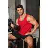 image:imageCOOFANDY Mens Workout Tank Tops Pack Dry Fit Sleeveless Running Shirts Gym Muscle Bodybuilding T ShirtsBlackRedRoyal Blue