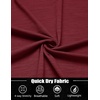 image:imageCOOFANDY Mens Workout Tank Tops Pack Dry Fit Sleeveless Running Shirts Gym Muscle Bodybuilding T ShirtsWine Red