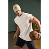 image:imageCOOFANDY Mens Workout Tank Tops Summer Sleeveless Tee Shirts Casual Stylish Gym Muscle Shirt Loose Fit for BasketballBeige