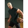 image:imageCOOFANDY Mens Workout Tank Tops Summer Sleeveless Tee Shirts Casual Stylish Gym Muscle Shirt Loose Fit for BasketballDark Army Green