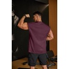 image:imageCOOFANDY Mens Workout Tank Tops Summer Sleeveless Tee Shirts Casual Stylish Gym Muscle Shirt Loose Fit for BasketballDark Red