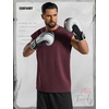 image:imageCOOFANDY Mens Workout Tank Tops Summer Sleeveless Tee Shirts Casual Stylish Gym Muscle Shirt Loose Fit for BasketballDark Red
