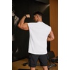 image:imageCOOFANDY Mens Workout Tank Tops Summer Sleeveless Tee Shirts Casual Stylish Gym Muscle Shirt Loose Fit for BasketballWhite
