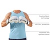 image:imageCOOFANDY Mens Workout Tank Tops UPF 50 Sleeveless Gym Muscle Shirts Cooling Quick Dry Bodybuilding Tanks for Swim BeachBlackLight BlueWhite