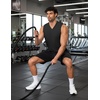 image:imageCOOFANDY Mens Workout Tank Tops V Neck Sleeveless Shirts Quick Dry Athletic Gym Muscle T Shirt Lightweight Soft TeeBlack