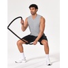 image:imageCOOFANDY Mens Workout Tank Tops V Neck Sleeveless Shirts Quick Dry Athletic Gym Muscle T Shirt Lightweight Soft TeeLight Gray