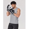 image:imageCOOFANDY Mens Workout Tank Tops V Neck Sleeveless Shirts Quick Dry Athletic Gym Muscle T Shirt Lightweight Soft TeeLight Gray