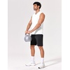 image:imageCOOFANDY Mens Workout Tank Tops V Neck Sleeveless Shirts Quick Dry Athletic Gym Muscle T Shirt Lightweight Soft TeeWhite