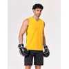 image:imageCOOFANDY Mens Workout Tank Tops V Neck Sleeveless Shirts Quick Dry Athletic Gym Muscle T Shirt Lightweight Soft TeeYellow
