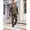 image:imageCOOFANDY Sweatsuits for Men 2 Piece tracksuit Sets Full Zip Hoodie Sweatpants for Men Casual Sports Jogging Suits S4XLBright Camo