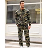 image:imageCOOFANDY Sweatsuits for Men 2 Piece tracksuit Sets Full Zip Hoodie Sweatpants for Men Casual Sports Jogging Suits S4XLGreen Camo